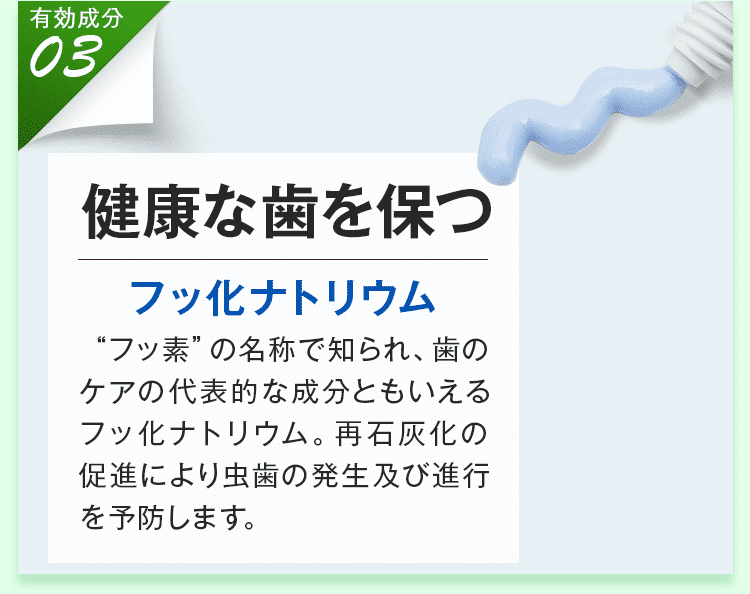 健康な歯を保つ